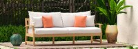 Kooper™ 76in Sunbrella® Outdoor Sofa - Spa Blue