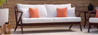 Vaughn™ 76in Outdoor Sofa - Spa Blue