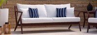Vaughn™ 76in Outdoor Sofa - Spa Blue