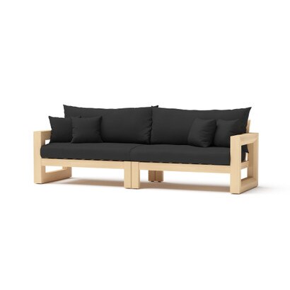 Benson™ 96in Sofa - Canvas Black