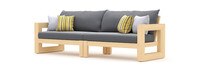Benson™ 96in Sunbrella® Outdoor Sofa - Charcoal Gray