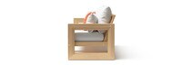 Benson™ 96in Sunbrella® Outdoor Sofa - Cast Coral
