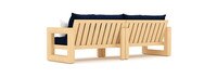 Benson™ 96in Sunbrella® Outdoor Sofa - Navy Blue