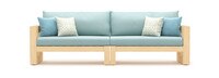 Benson™ 96in Sofa - Spa Blue