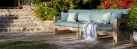 Benson™ 96in Sofa - Spa Blue