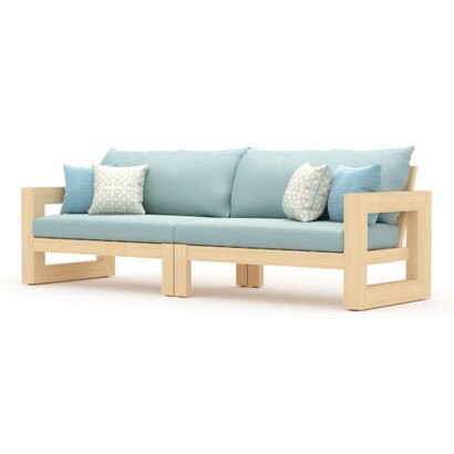 Benson™ 96in Sofa - Spa Blue