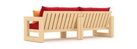 Benson™ 96in Sofa - Sunset Red