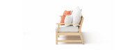 Kooper™ 96in Sofa - Cast Coral