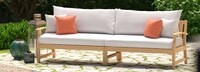 Kooper™ 96in Sunbrella® Outdoor Sofa - Spa Blue