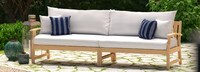 Kooper™ 96in Sunbrella® Outdoor Sofa - Spa Blue