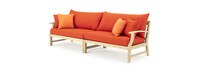 Kooper™ 96in Sofa - Tikka Orange