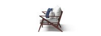 Vaughn™ 96in Outdoor Sofa - Bliss Ink