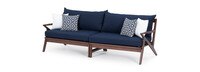 Vaughn™ 96in Sofa - Navy Blue
