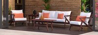 Vaughn™ 5 Piece Outdoor Seating Set - Spa Blue