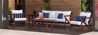 Vaughn™ 5 Piece Outdoor Seating Set - Spa Blue