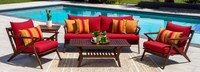 Vaughn™ 5 Piece Outdoor Seating Set - Spa Blue