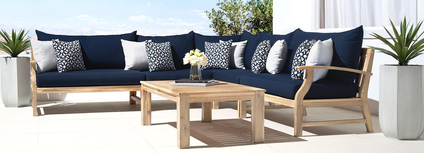 RST Brands Kooper Outdoor Sectional - Thumbnail 4