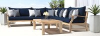 Kooper™ 6 Piece Sectional - Navy Blue