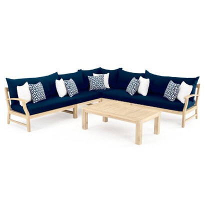 Kooper™ 6 Piece Sectional - Navy Blue