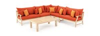 Kooper™ 6 Piece Sectional - Tikka Orange