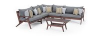 Vaughn™ 6 Piece Outdoor Sectional - Charcoal Gray