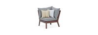 Vaughn™ 6 Piece Outdoor Sectional - Charcoal Gray
