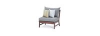 Vaughn™ 6 Piece Outdoor Sectional - Charcoal Gray