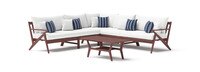 Vaughn™ 6 Piece Outdoor Sectional - Centered Ink