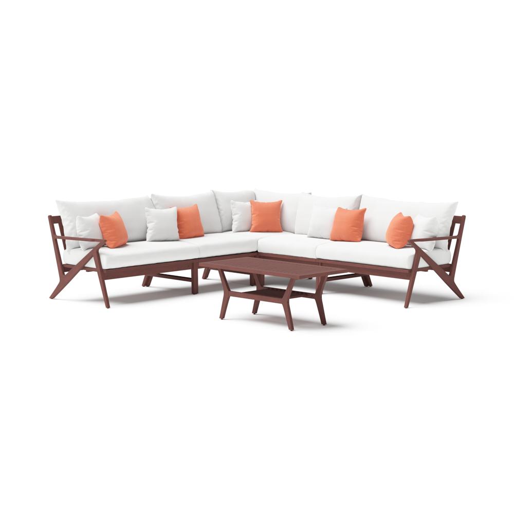 Vaughn™ 6 Piece Outdoor Sectional - Cast Coral