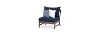 Vaughn™ 6 Piece Outdoor Sectional - Navy Blue