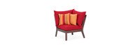 Vaughn™ 6 Piece Outdoor Sectional - Sunset Red