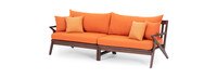 Vaughn™ 6 Piece Outdoor Sectional - Tikka Orange