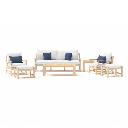 Kooper™ 7 Piece Outdoor Sofa & Club Chair Set - Bliss Ink
