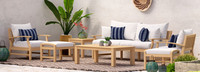 Kooper™ 7 Piece Outdoor Sofa & Club Chair Set - Centered Ink