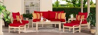 Kooper™ 7 Piece Sunbrella® Outdoor Sofa & Club Chair Set - Spa Blue