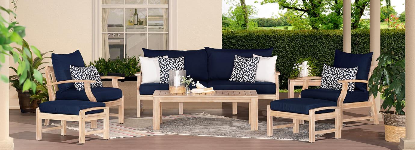 RST Brands Kooper Outdoor Sofa & Club Chair - Thumbnail 5