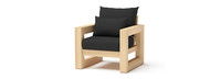 Benson™ 8 Piece Sunbrella® Outdoor Sofa & Club Chair Set - Canvas Black