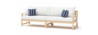 Kooper™ 8 Piece Sunbrella® Outdoor Sofa & Club Chair Set - Centered Ink