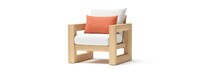 Benson™ 9 Piece Sunbrella® Outdoor Seating Set - Cast Coral