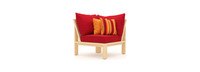 Benson™ 9 Piece Sunbrella® Outdoor Seating Set - Sunset Red