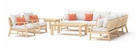 Kooper™ 9 Piece Seating Set - Cast Coral