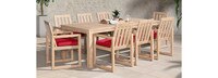 Benson™ 9 Piece Dining Set - Charcoal Gray