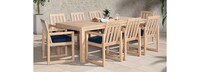 Benson™ 9 Piece Dining Set - Sunset Red
