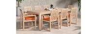Benson™ 9 Piece Dining Set - Sunset Red