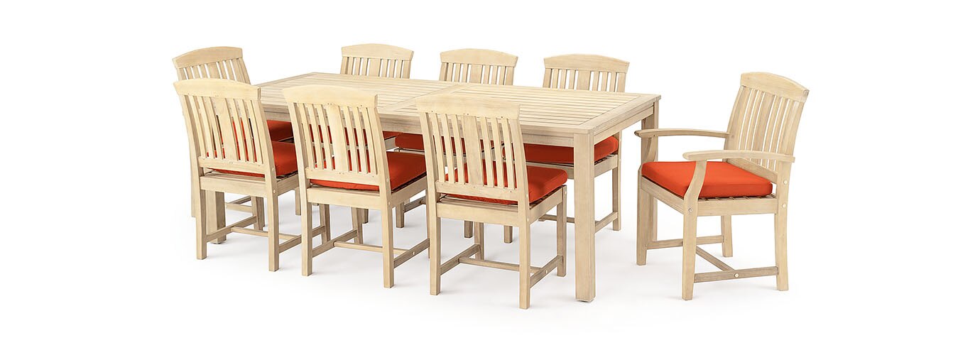 Kooper 9 Piece Outdoor Dining Set - Thumbnail 2