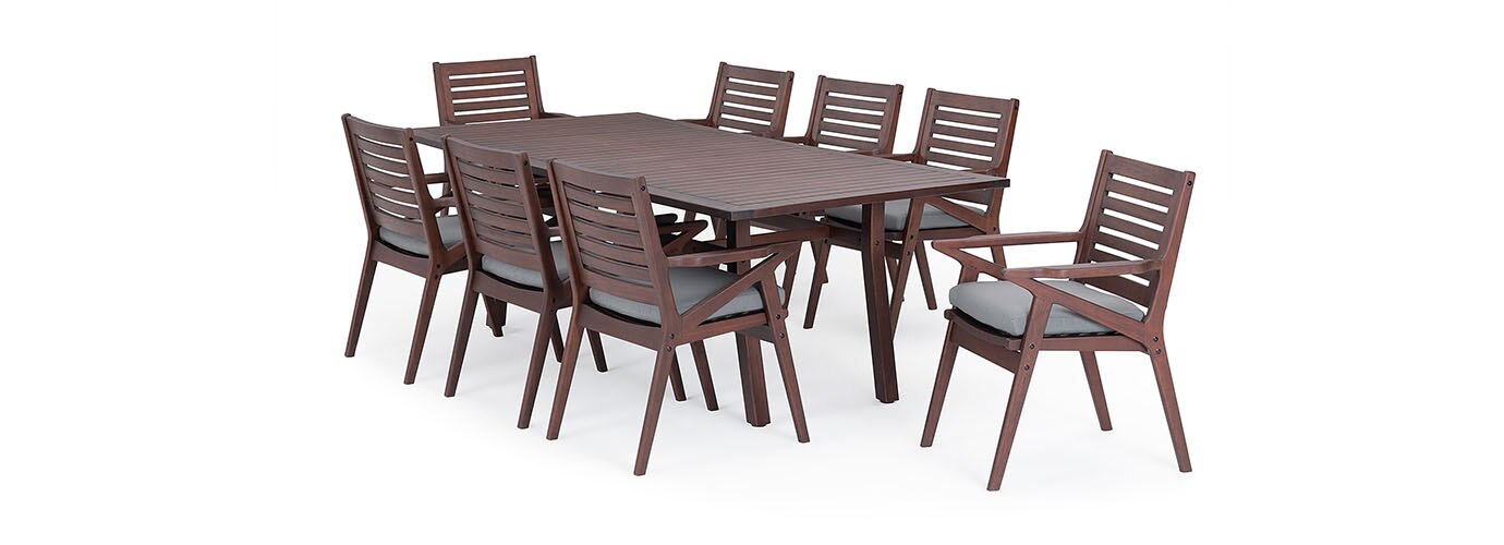 Vaughn 9 Piece Outdoor Dining Set