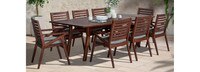 Vaughn™ 9 Piece Outdoor Dining Set - Sunset Red