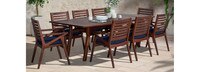 Vaughn™ 9 Piece Outdoor Dining Set - Sunset Red