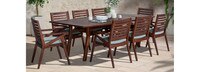 Vaughn™ 9 Piece Outdoor Dining Set - Sunset Red