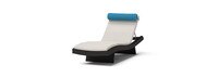 Portofino® Comfort Set of 2 Sunbrella® Outdoor Lounger Cushions - Dove Gray